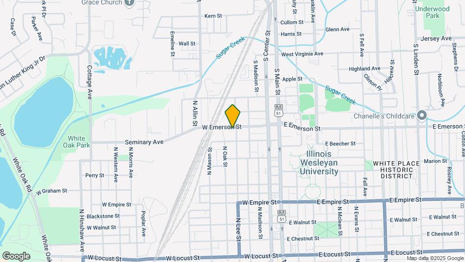 1410 N Lee St Map and Location Details