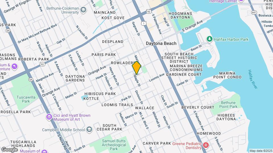 417 Maple St Map and Location Details