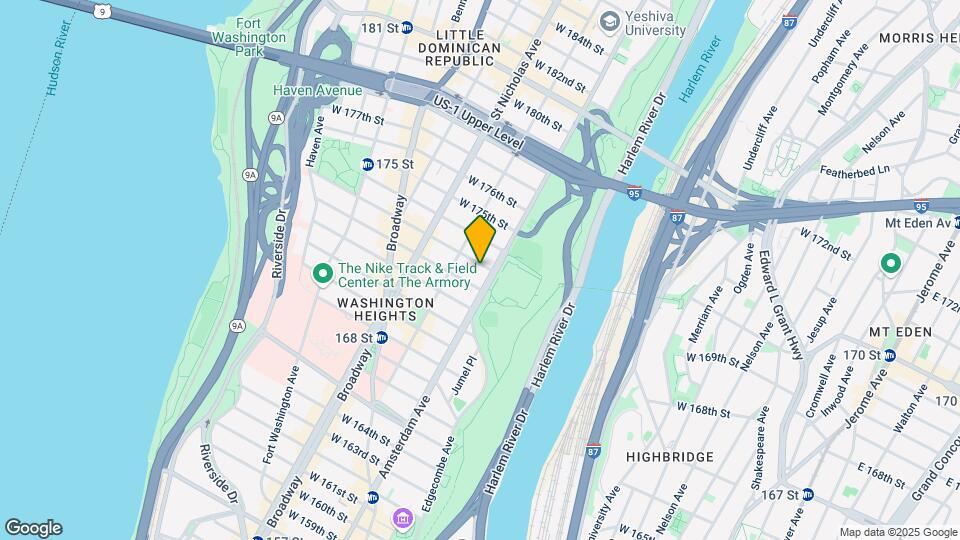 504 W 173rd St Map and Location Details