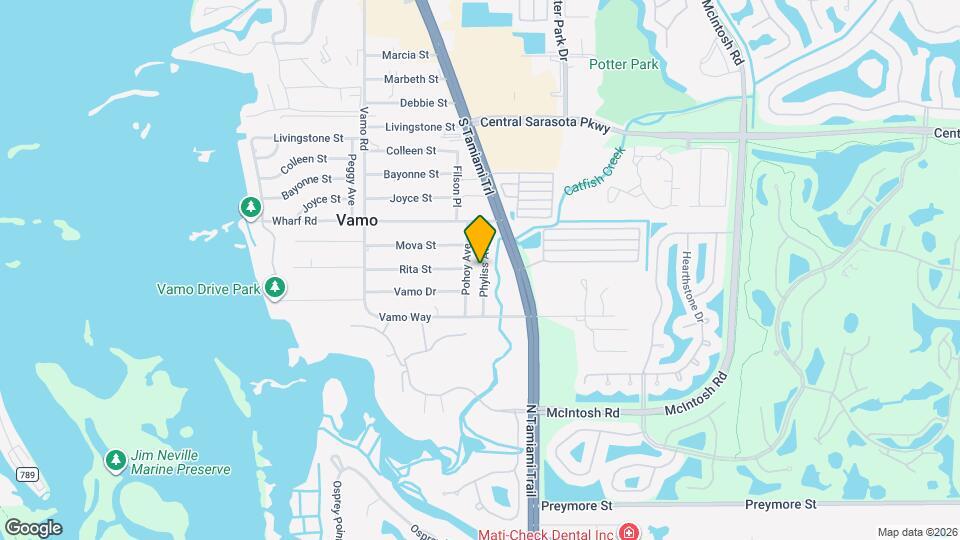 8900 Phyliss Ave Mapa y Detalles de la Ubicación