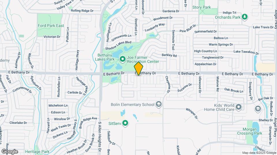 806 Ashley Ln Map and Location Details
