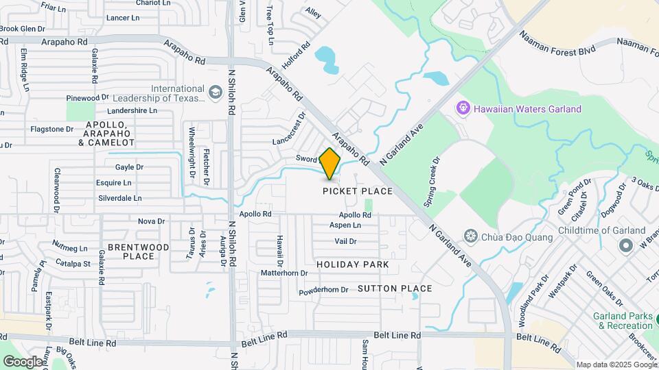 3917 Pickett Pl Dr Map and Location Details