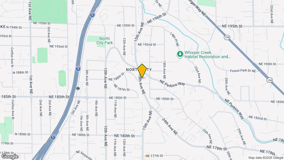 18800 15th Ave NE Map and Location Details