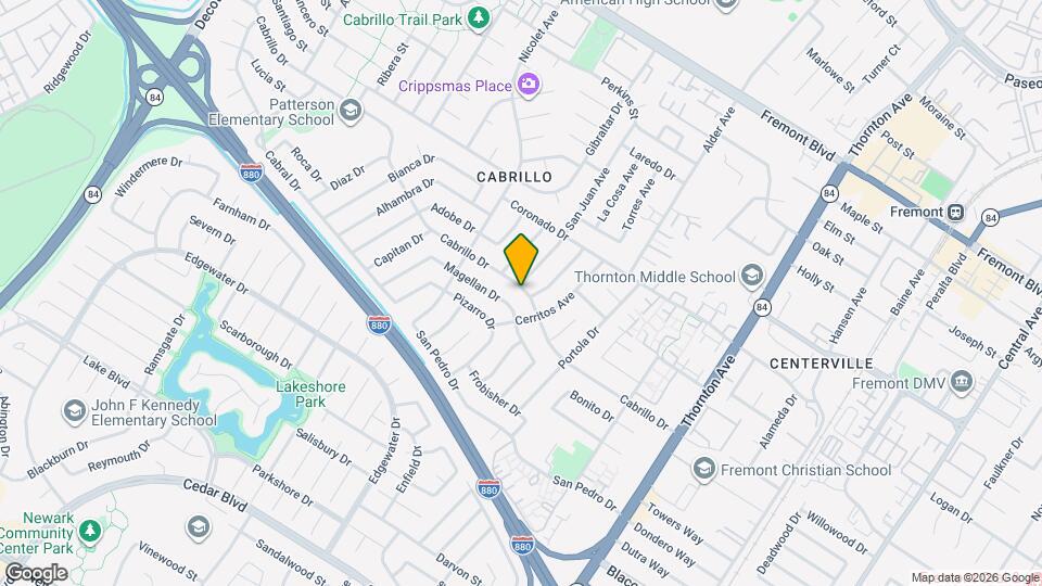 36323 Cabrillo Dr Map and Location Details