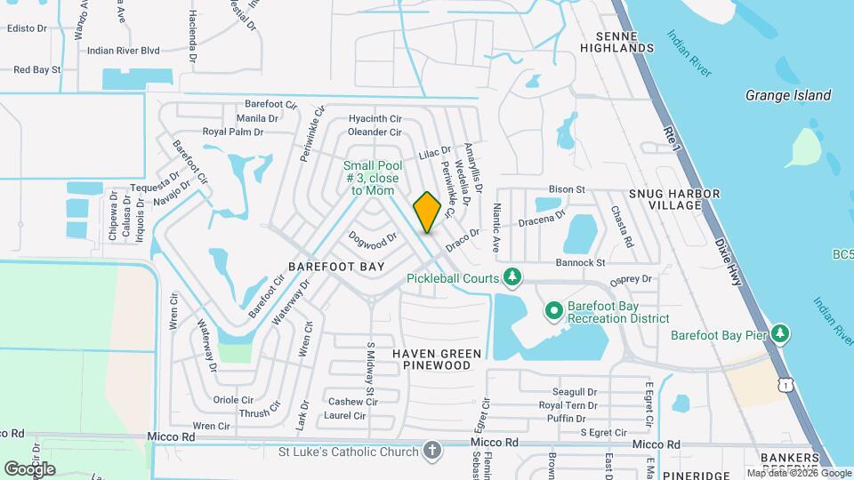 1216 Gardenia Dr Map and Location Details
