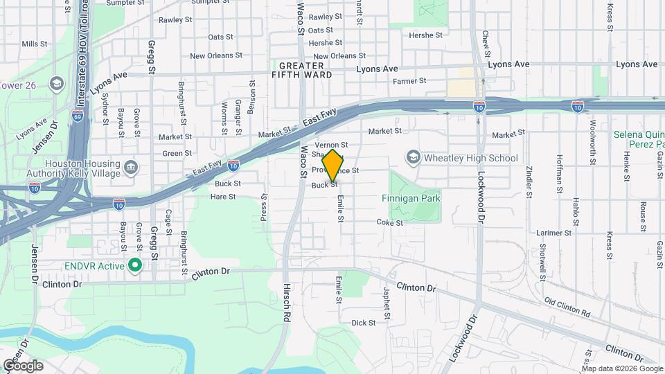 4502 Buck St Map and Location Details