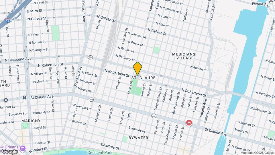 1502 Piety St, Unit 1502 Mapa y Detalles de la Ubicación