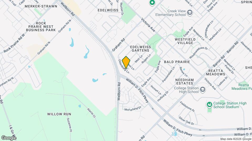 3818 Oldenburg Ln Map and Location Details