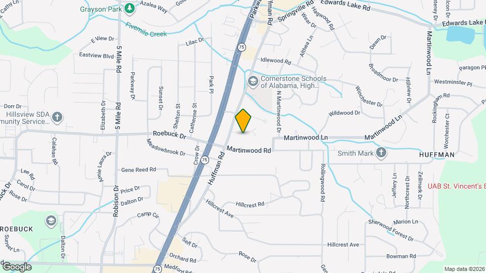 713 Kingman Rd Map and Location Details