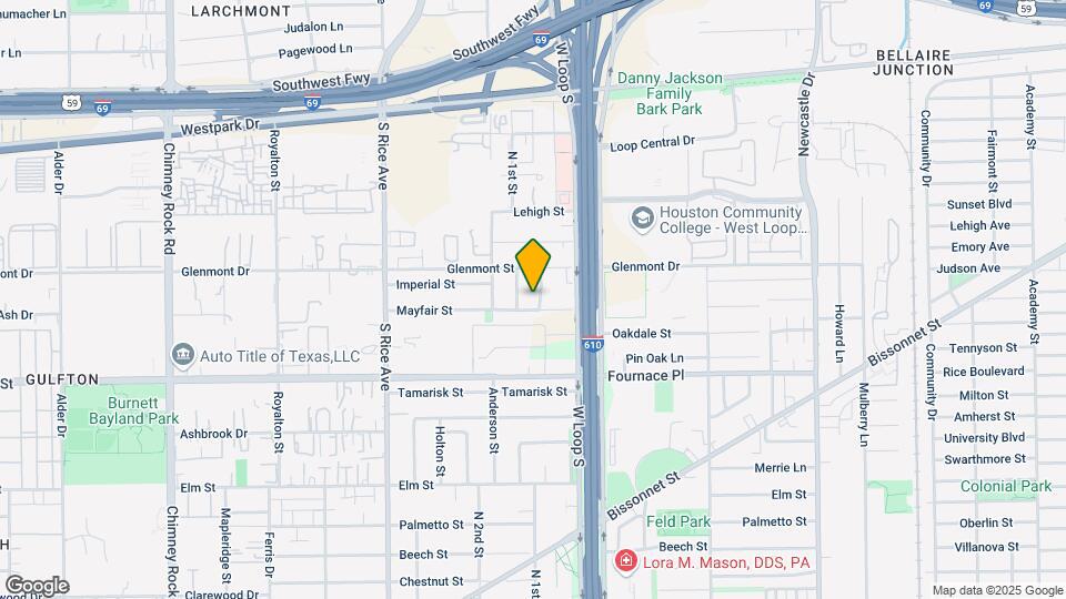 1111 Sheffield St Map and Location Details