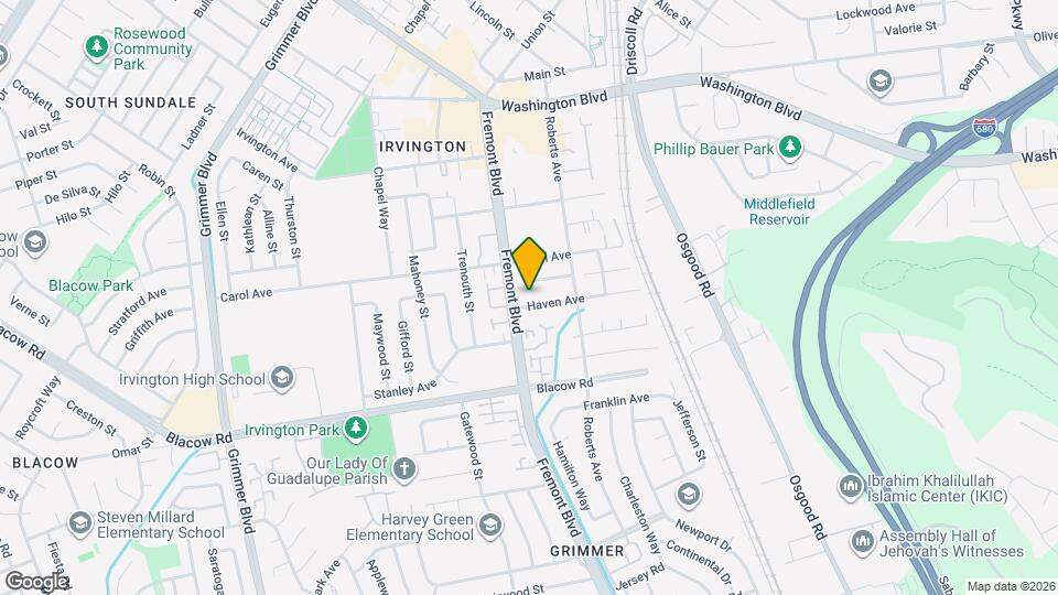 3955 Haven Ave Map and Location Details