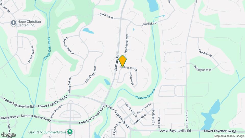 201 Prescott Ct Map and Location Details