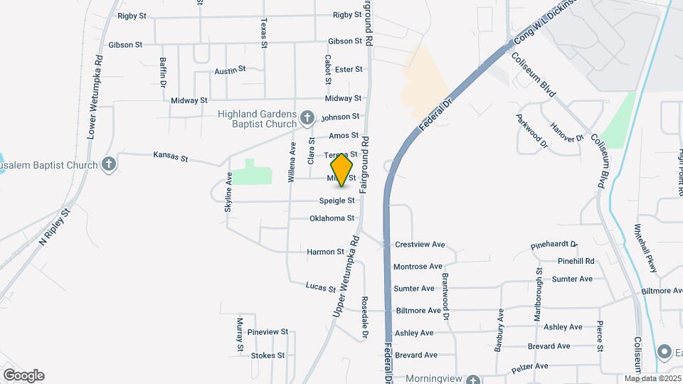 2073 Speigle St Map and Location Details