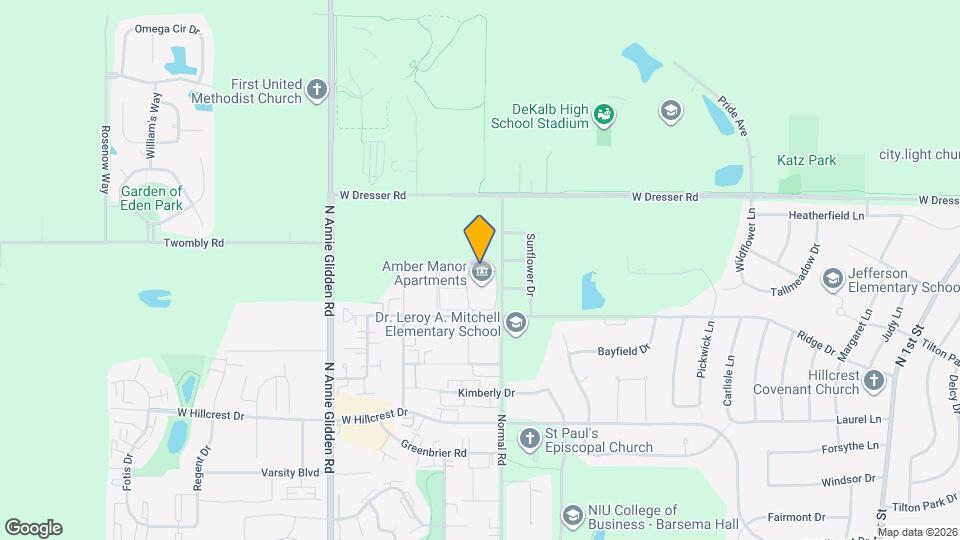 Amber Manor Apartments in Dekalb, IL