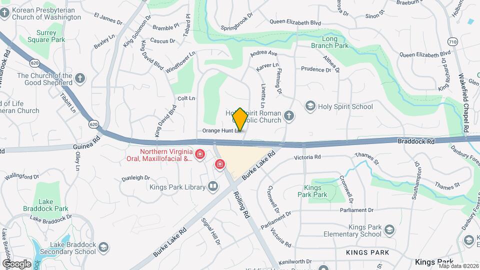 4701 Red Fox Dr Map and Location Details