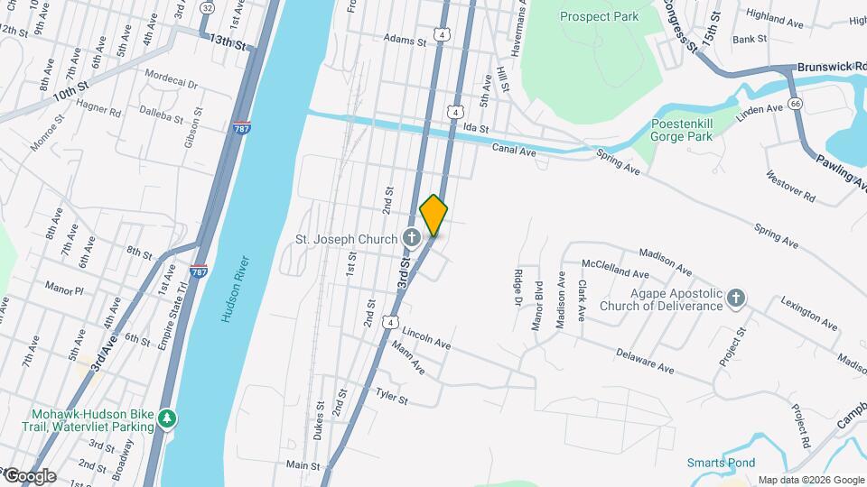 446 4th St Map and Location Details