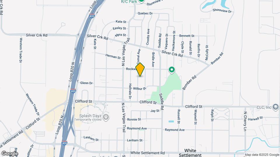 618 Comal Ave Map and Location Details