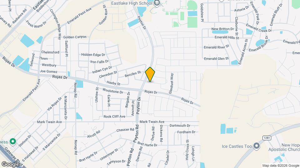 13054 Grantham Ln Map and Location Details