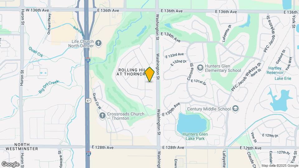 564 E 131st Way, Unit Upstairs 2 Map and Location Details