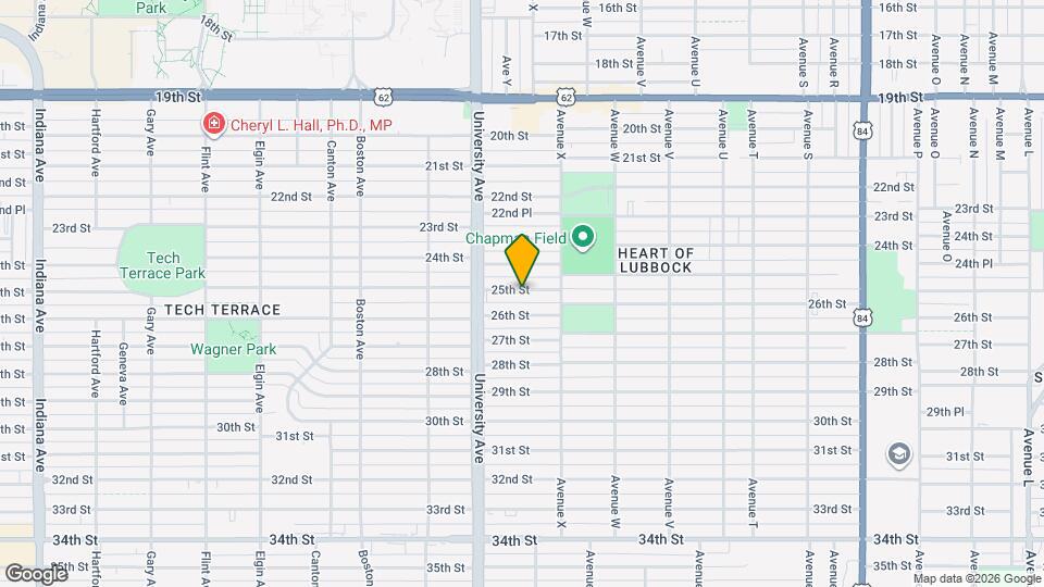 2419 25th St Map and Location Details