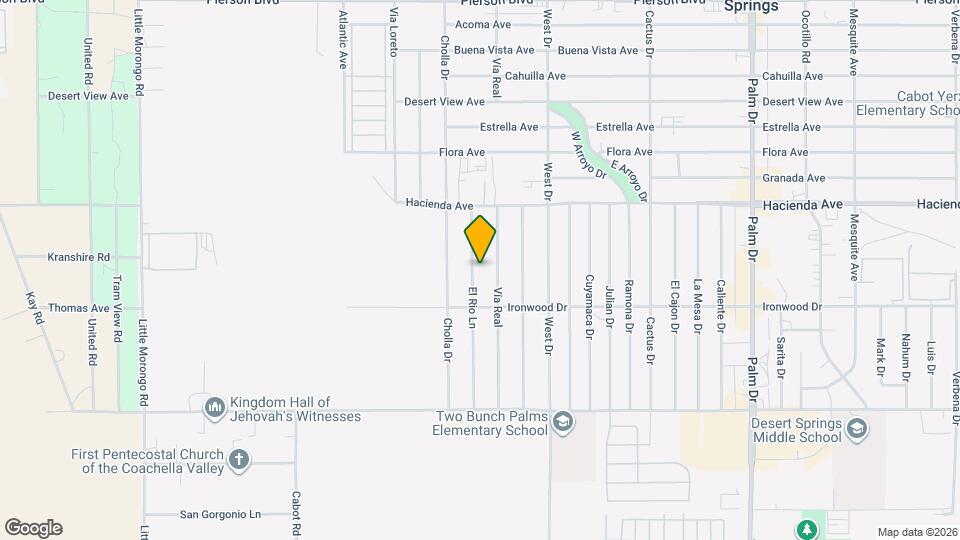 13322 El Rio Ln Map and Location Details