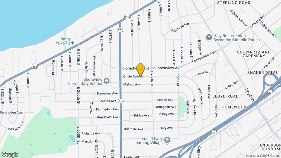 26450 Oriole Ave Map and Location Details