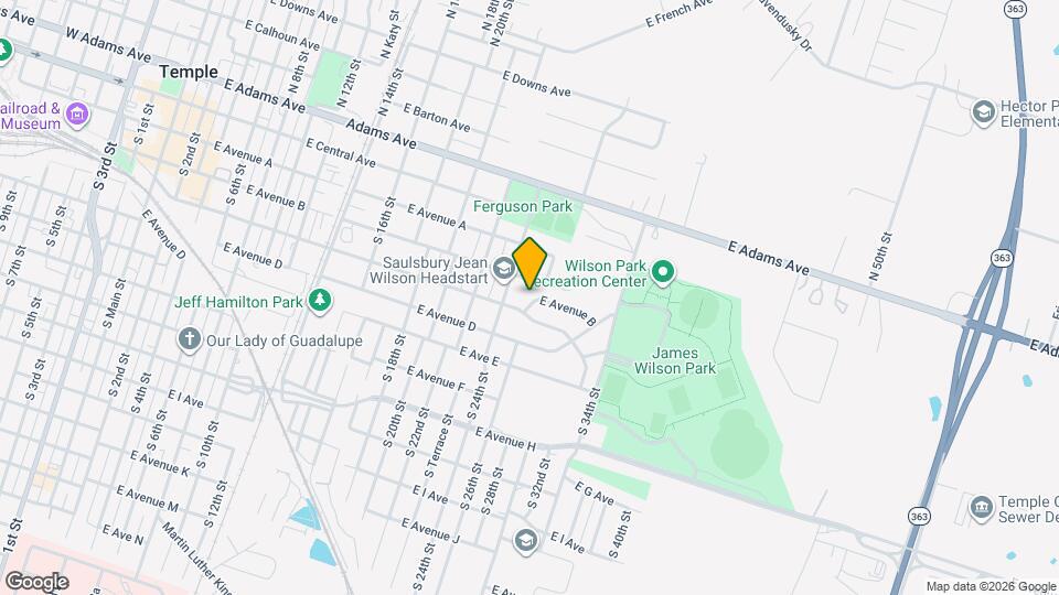 212 S 26th St Map and Location Details