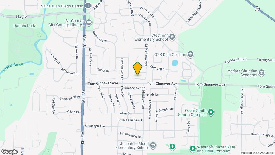 555 Whitegate Dr Map and Location Details