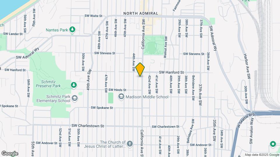 3217-3221 California Ave SW Map and Location Details