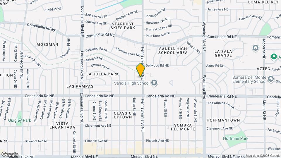 3101 Pennsylvania St NE Map and Location Details