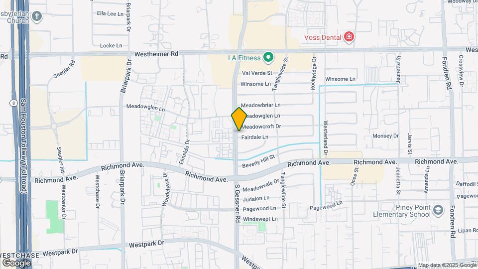 9660 Fairdale Ln Map and Location Details