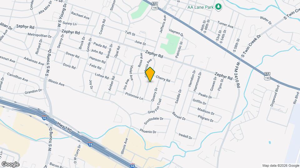 1504 Jefferis Ave Map and Location Details