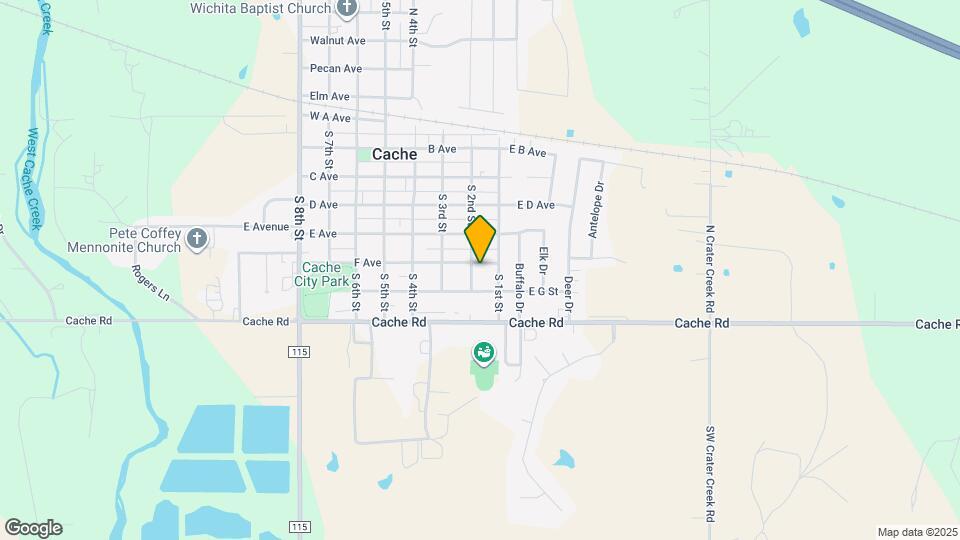 110 F Ave Map and Location Details