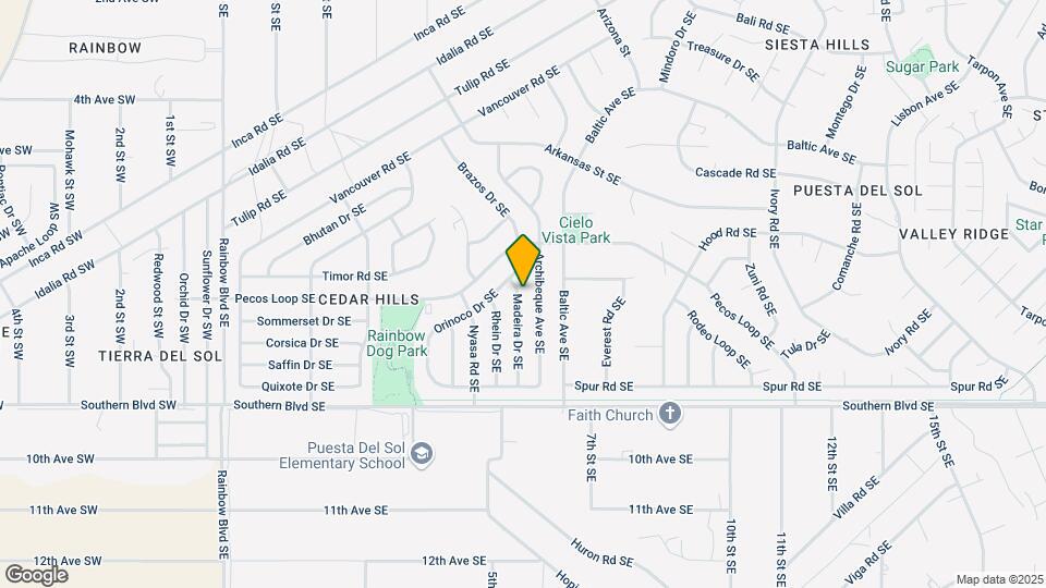 819 Madeira Dr SE Map and Location Details
