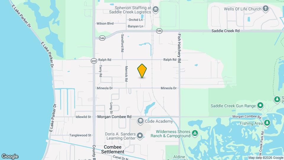 2868 Mineola Dr Map and Location Details