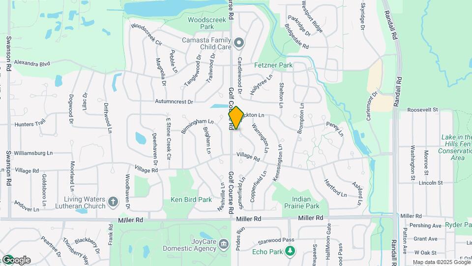 1644 Stockton Ln Map and Location Details