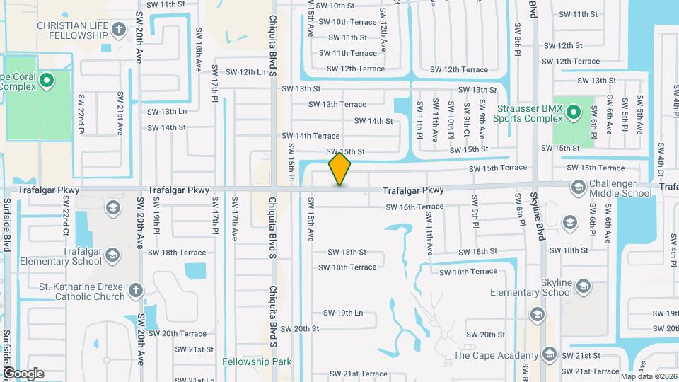 1322 Trafalgar Pkwy Map and Location Details