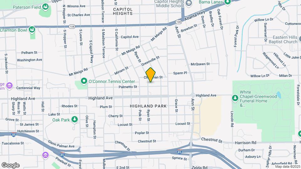 2405 Palmetto St Map and Location Details