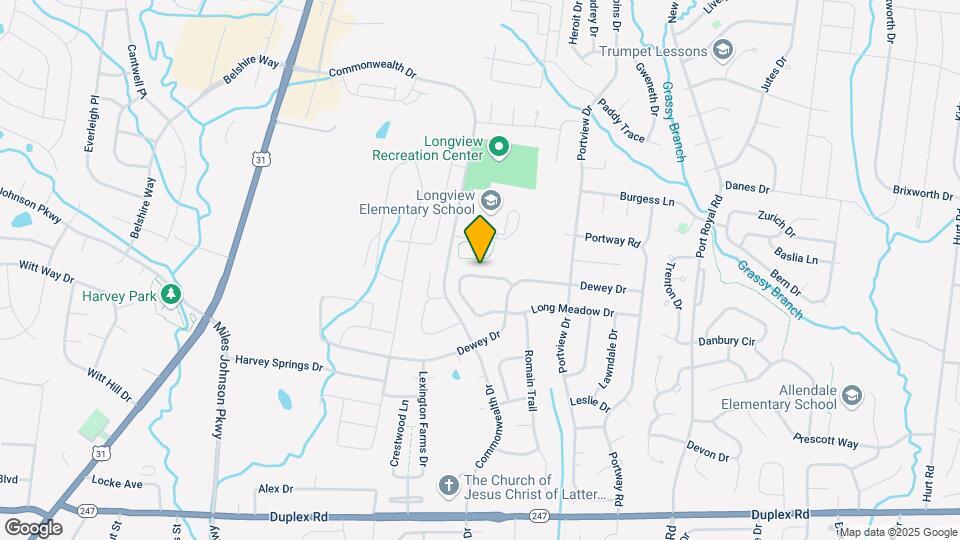 1014 Persimmon Dr Map and Location Details