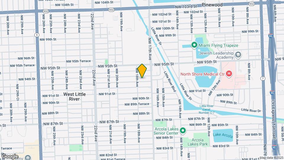 1767 NW 93rd St Map and Location Details