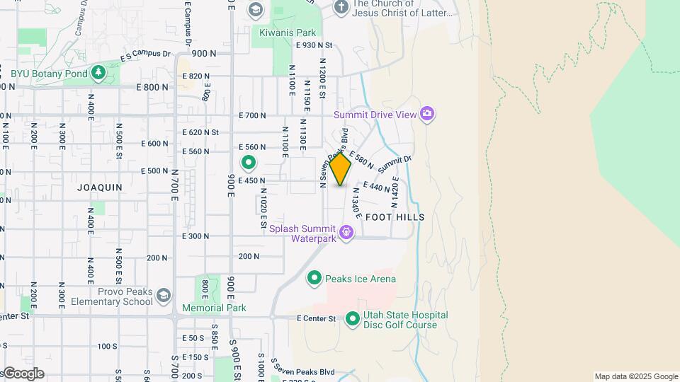 421 Belmont Pl Map and Location Details