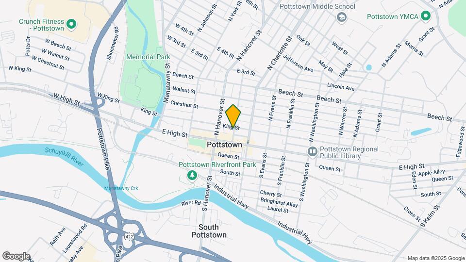 23 N Penn St Map and Location Details