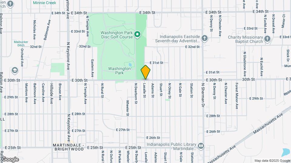 3303 E 30th St Mapa y Detalles de la Ubicación
