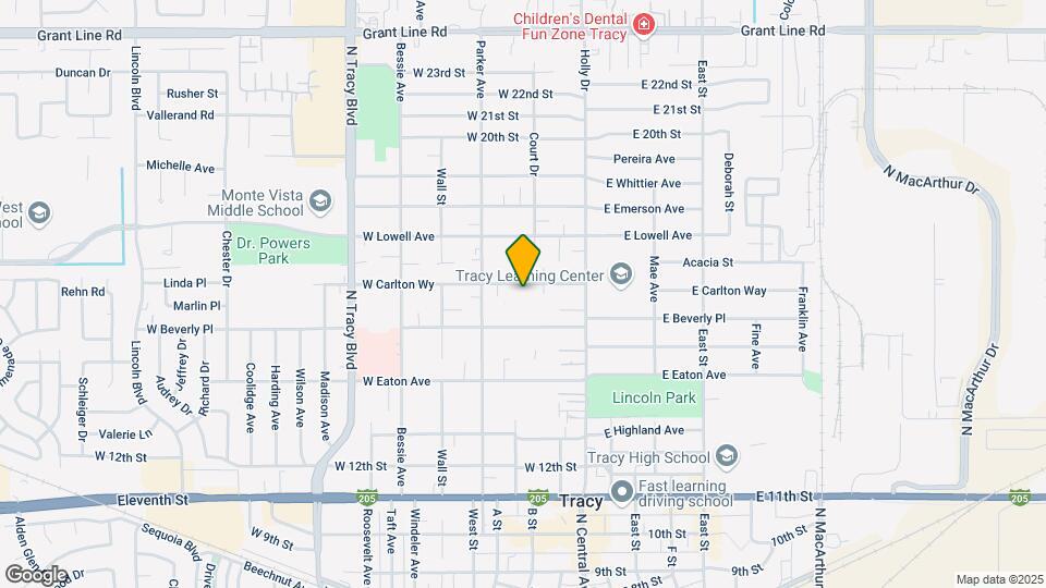 158 W Carlton Ave Mapa y Detalles de la Ubicación