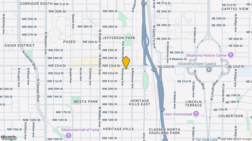 217 NW 22nd St Map and Location Details