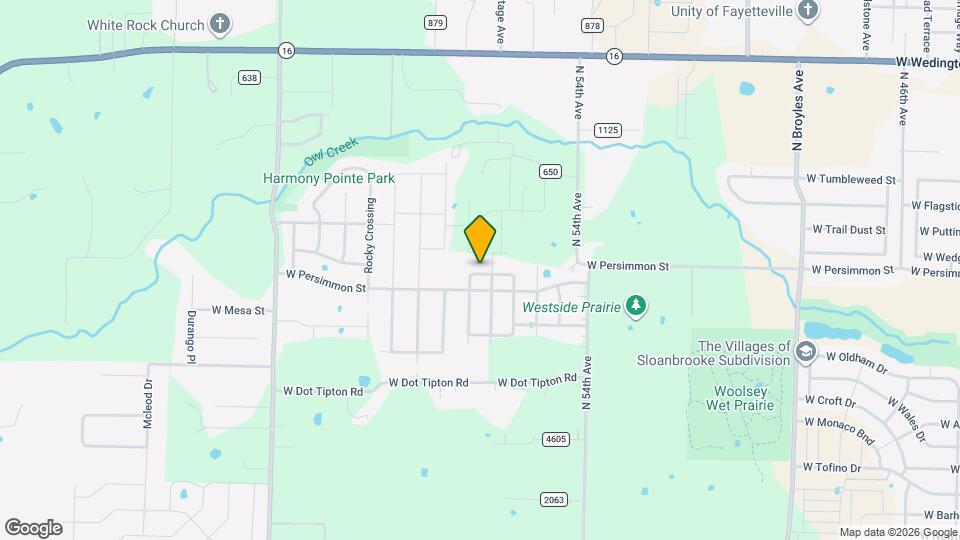 5810 W Cane Hill Dr Map and Location Details