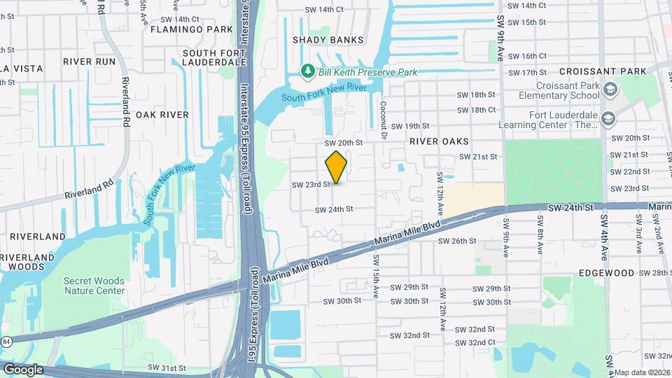 2318 SW 17th Ave Mapa y Detalles de la Ubicación