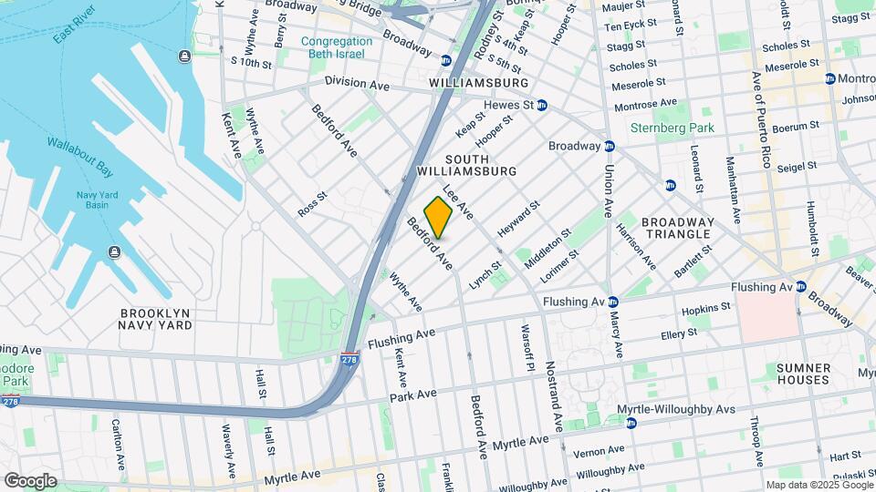 649 Bedford Ave Mapa y Detalles de la Ubicación