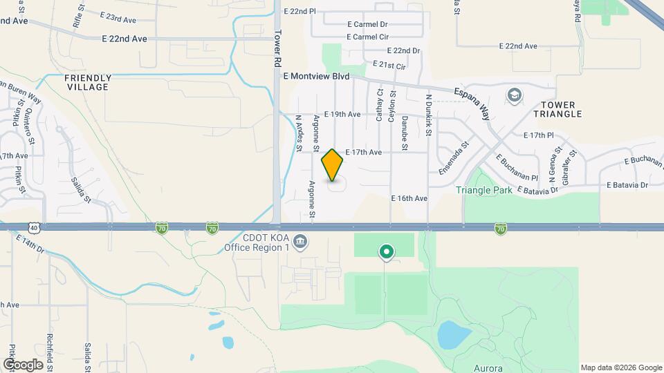 1620 Bahama St Map and Location Details