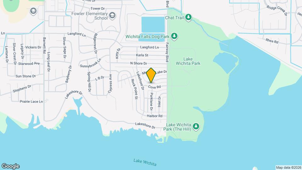 4618 Cove Rd Map and Location Details
